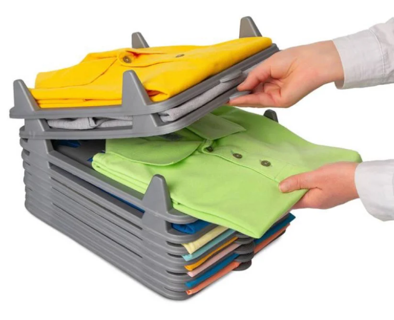 🏆 Organizador de Camisas Set x 5 ¡Mantén tu Ropa Impecable y Organizada!