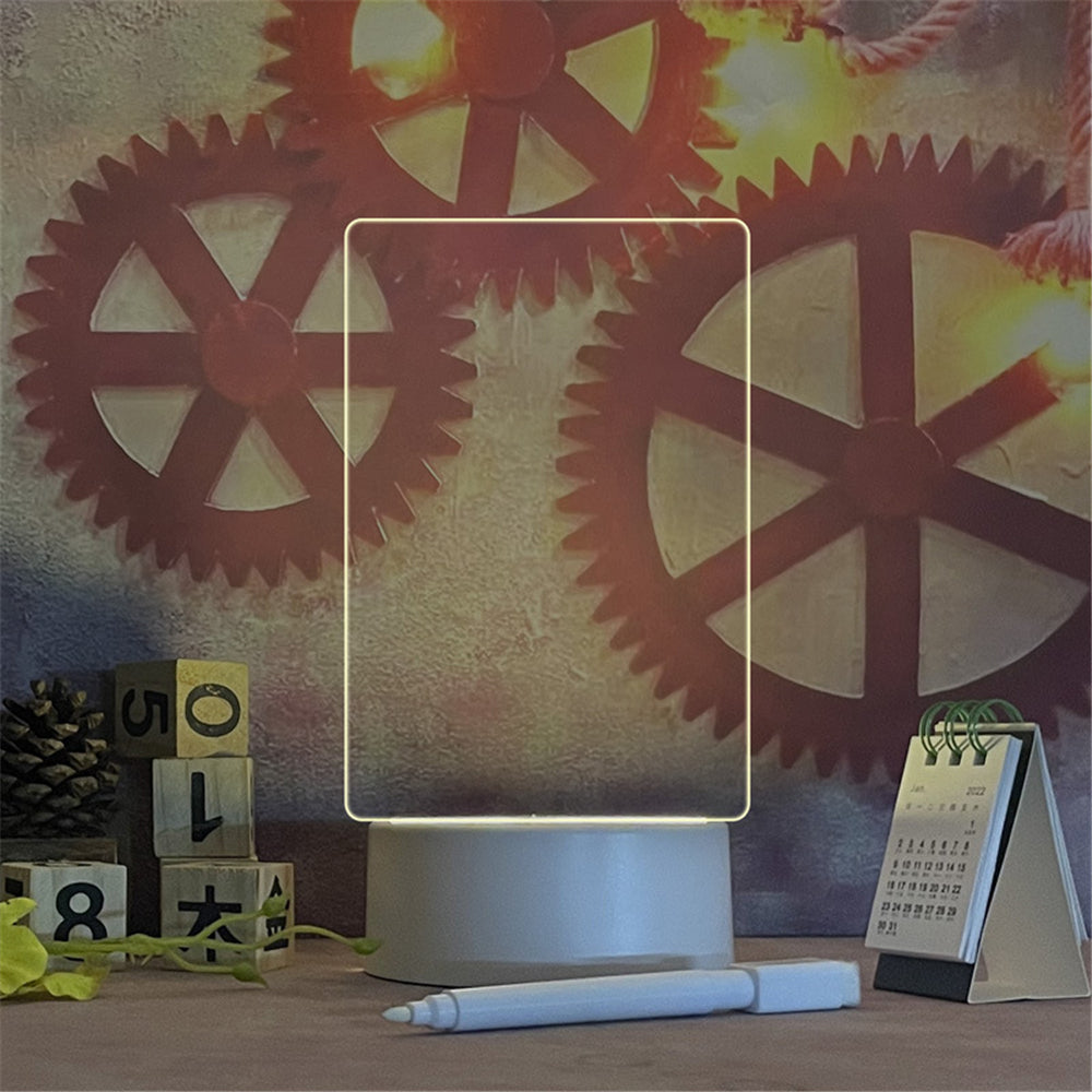 Tablero Para Notas Con Luz Led